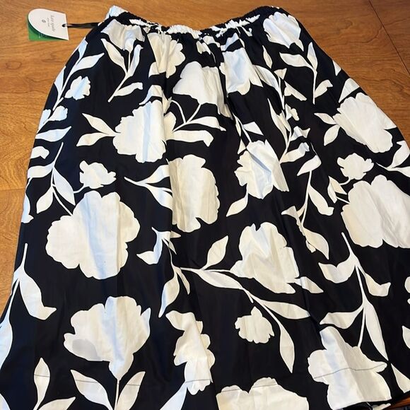 Kate Spade New York Classic Rose Volume Midi Skirt - Picture 7 of 11